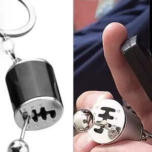 Car ShifterKeychain Creative Transmission Shift Auto Key LeverToy Shifter Fidget
